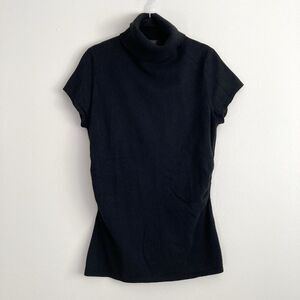 Ann Taylor Black cashmere Turtleneck Sweater